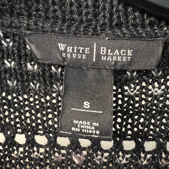 WHBM Sweater Cardigan with Ruffles…Size: Small - Picture 3 of 11